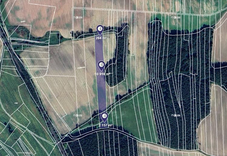 Prodej pole v k.ú. Krupá