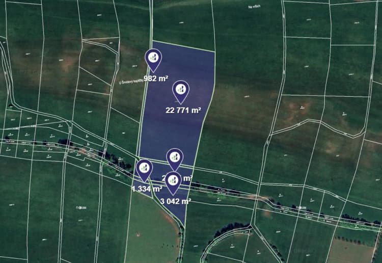 Prodej pole v k.ú. Čistá u Horek