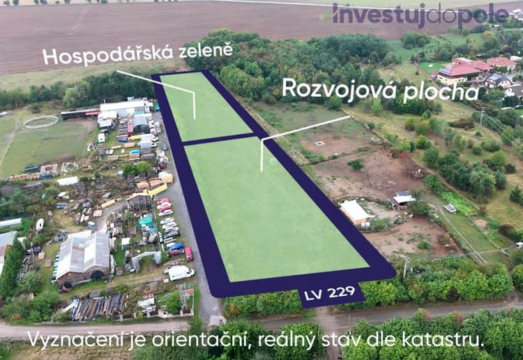 Prodej komerčního pozemku v k.ú. Ořech
