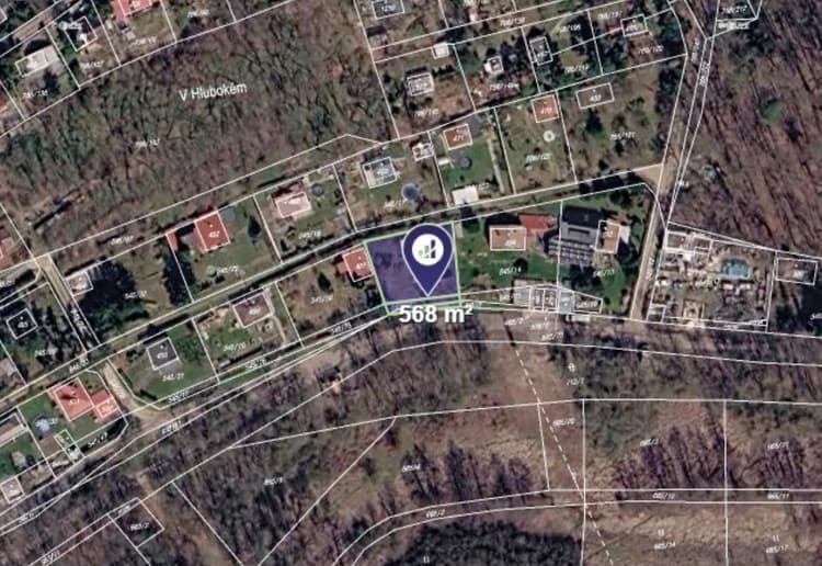 Prodej stavebního pozemku 568 m² se SCHVÁLENÝM PROJEKTEM – Nučice u Rudné, Praha-západ