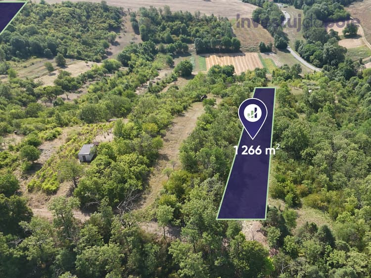 Rekreační a investiční pozemky 2052 m2 s možností stavby chaty, Kobeřice u Brna