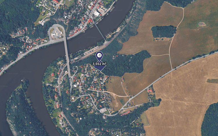 Prodej lesu v k.ú. Sázava u Davle
